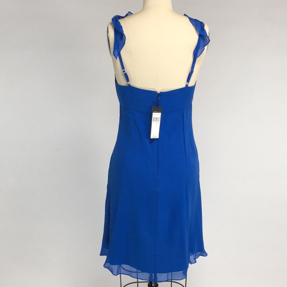 BCBG Blue Sleeveless Dress NWT - Picture 5 of 6